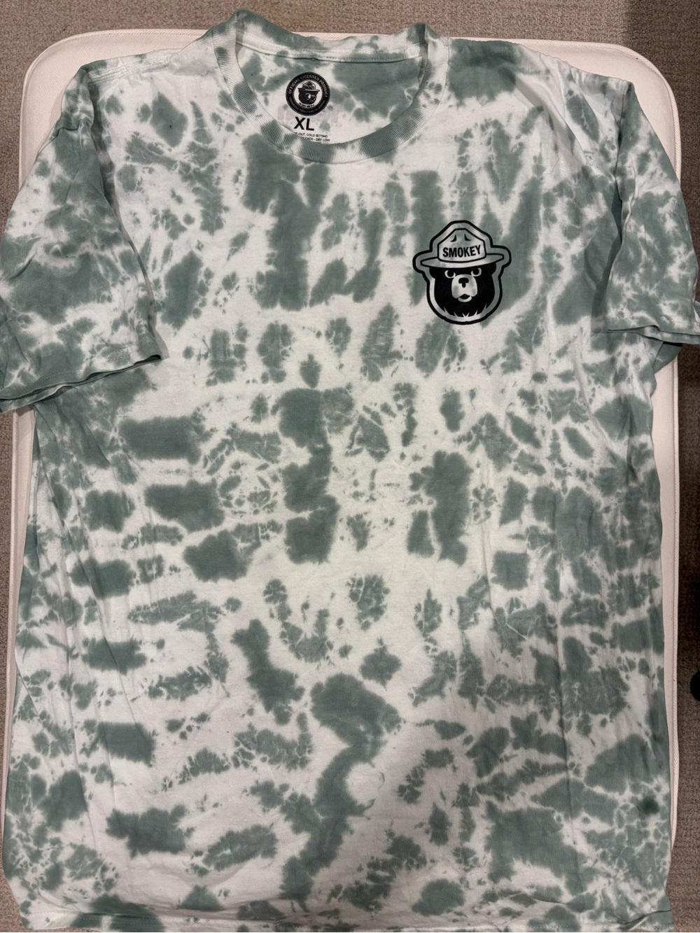 Smokey Bear Teton Gravity Research Tie Dye T Shirt Men’s XL